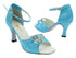 1620 Blue Flower with 3" Heel in the photo