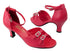 1620 211 Red Leather with 2.5" Low heel in the photo