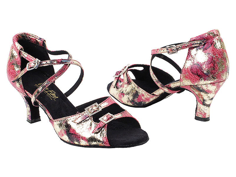 1625BLEDSS Peach Granite with 2.5" Low heel (2899) in the photo