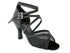 1630 Black Leather & Black Mesh with 3" Heel in the photo