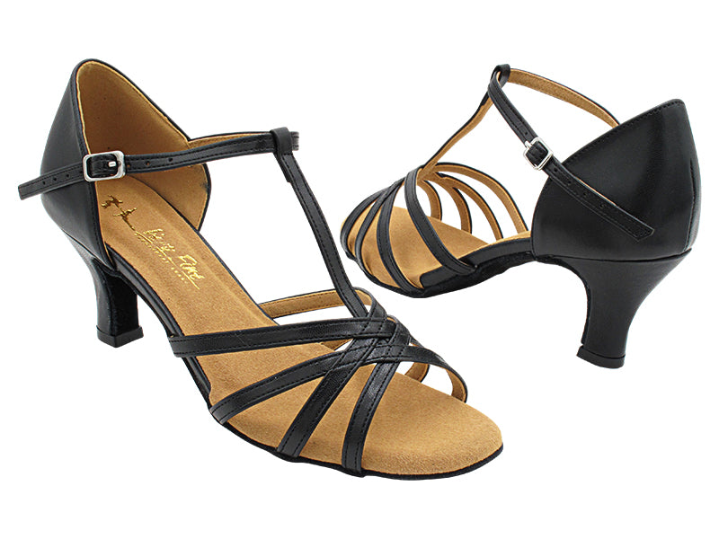 1633 Black Leather with 2.5" Heel (2899) in the photo