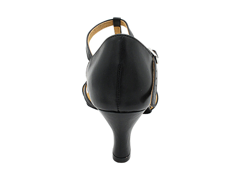 1633 Black Leather with 2.5" Heel (2899) in the photo