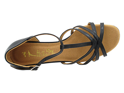 1633 Black Leather with 2.5" Heel (2899) in the photo