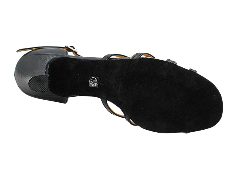 1633 Black Leather with 2.5" Heel (2899) in the photo