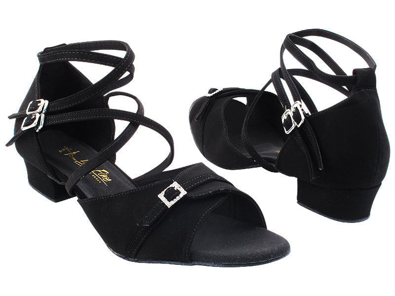 1637DXLEDSS 73 Black Nuburk with 1&quot; Heel (8881) in the photo