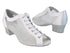 1643 34 White Satin_307 White Silver Glitter Mesh with women&