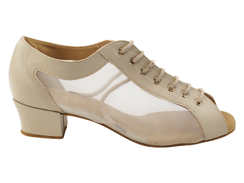 1643LEDSS 60 Tan Leather & Flesh Mesh with 1.5" Heel (2001) in the photo