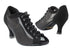 1643 Black Nubuck & Black Mesh with 2.5" Low Heel in the photo