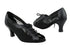 1644 Black Leather_Black Mesh with 2.5" Heel in the photo