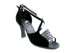 1651 Black Sparklenet & Black Nubuck with 3" Heel in the photo