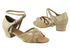 1657 60 Tan Leather_Flesh Mesh with 1.5" Medium heel in the photo