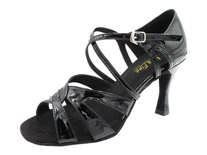 1658 Black Patent with 3&quot; Heel (6812) in the photo