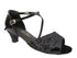 1659 Black Sparkle & Black Patent with 1.3" Heel in the photo