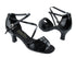 1659 58 Black Patent with 2.5" Low heel in the photo