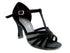 16612 Black Nubuck & Black Mesh with 3" Heel in the photo