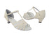 16612 Creamy White Leather_White Mesh with 1.3" Cuban Heel (387) in the photo