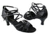 1662B Black Leather with 2.5" Low heel in the photo