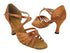 1664X Dark Tan Satin with 3" Heel (6812) in the photo