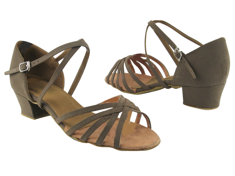 1670C 134 Brown Nubuck with 1.5&quot; medium heel in the photo