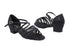 1670C 165 Lace Black Scale_Black Mesh with 1.5" Medium Heel in the photo