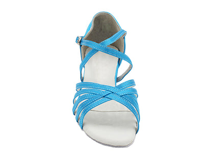 1670C Light Blue Satin_F&amp;T_Light Blue Glitter_B_H with 1.5&quot; Heel (2001) in the photo