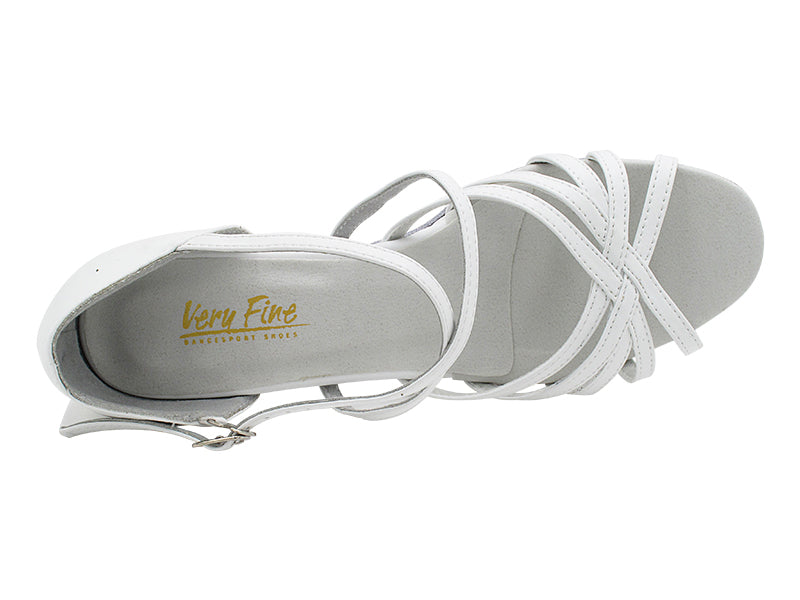 1670C White Leather with 1.5" medium heel in the photo