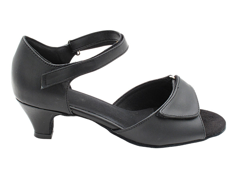 1678 Black Leather with 1.3&quot; Cuban Heel (387) in the photo