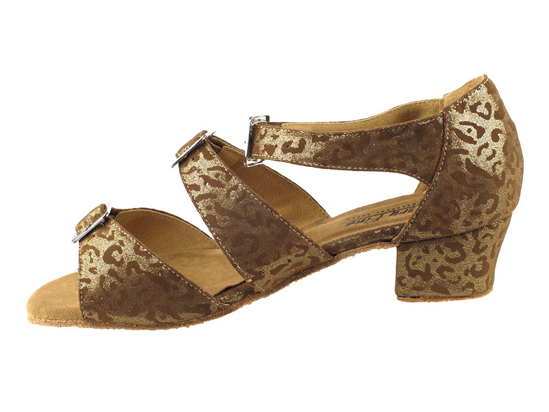 1679LEDSS Copper Velvet Leopard with 1.5&quot; Medium Heel (2001)  in the photo