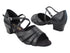 1680 Black Leather_X-Strap Arch with 1.5" Heel (2001) in the photo