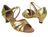 1680 204 Ultra Gold_X-Strap Arch with 1.3" Cuban Heel in the photo