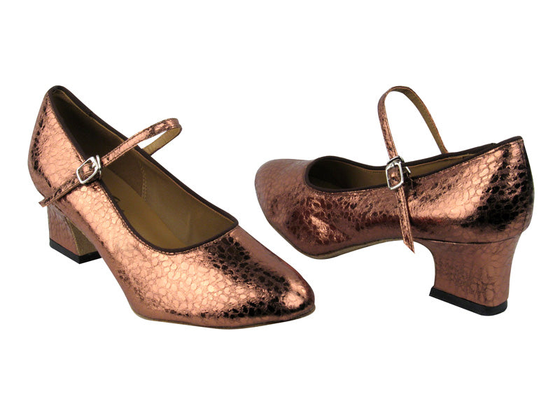 1682 206 Ultra Copper with 2&quot; Thick Cuban Heel in the photo