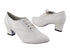 1688 15 Creamy White Leather with 2" Thick Cuban Heel (3149) in the photo