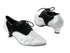 1688 Black Nubuck_Silver Scale with 1.3" Cuban heel in the photo