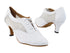 1690LEDSS White Leather & White Knit Mesh with 2.5" Heel (2899) in the photo