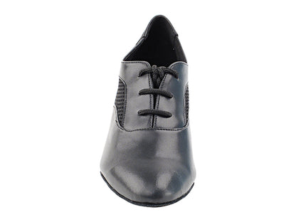 1690LEDSS Black Leather &amp; Black Knit Mesh with 2.5" Heel (2899) in the photo