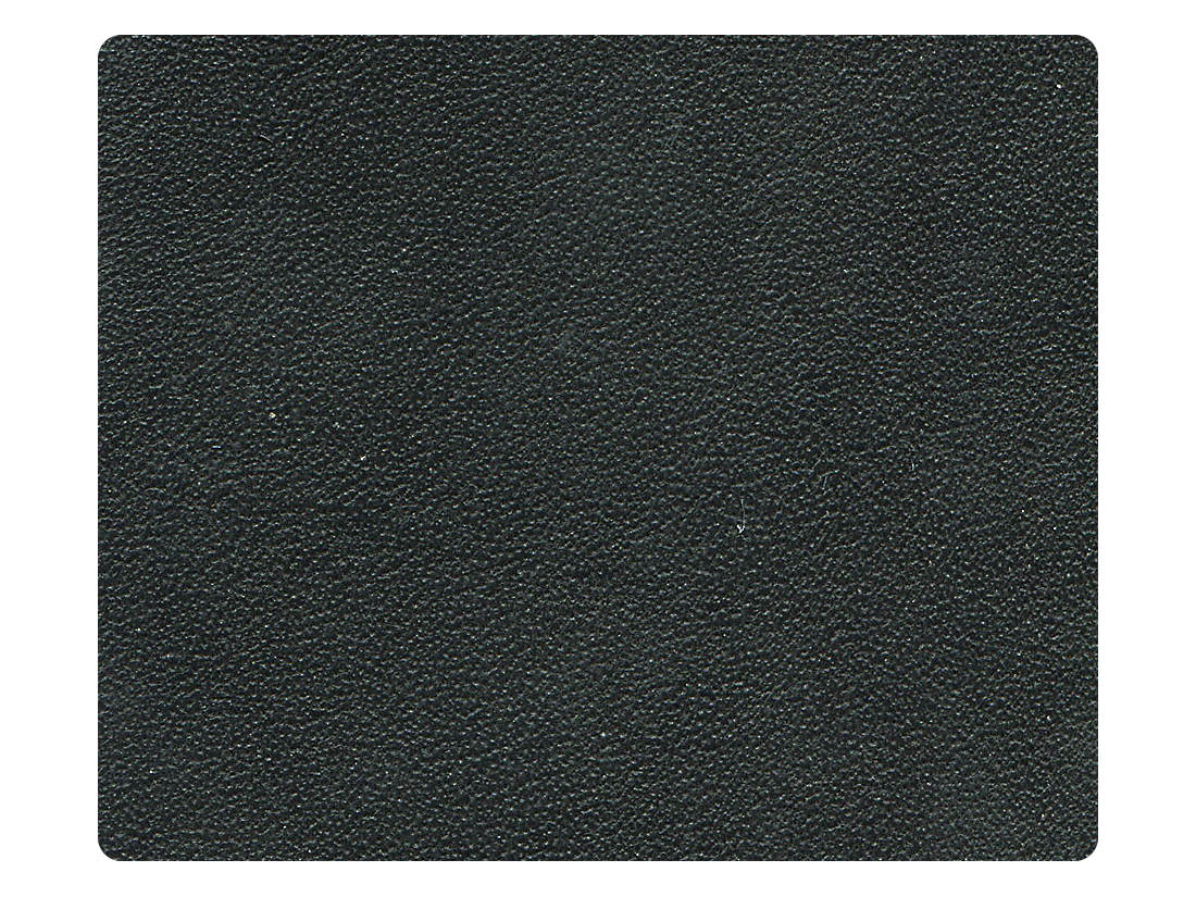 16 Black Leather Fabric Swatch