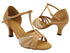 1713 Brown Satin with 2.5" Heel (2899) in the photo