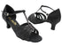 1713 Black Satin with 2.5" Heel (2899) in the photo
