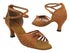 1714 Dark Tan Satin with 2.5" Heel (2899) in the photo