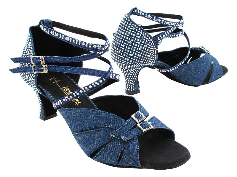 1724DXBling Blue Denim with 2.5&quot; Heel (2899) in the photo