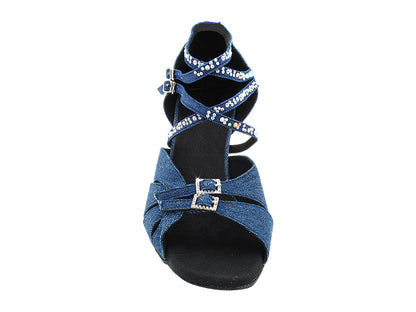 1724DXBling Blue Denim with 2.5&quot; Heel (2899) in the photo