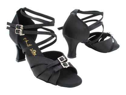 1724DX Black Satin with 2.5" Heel (2899) in the photo