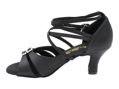 1724DX Black Satin with 2.5" Heel (2899) in the photo