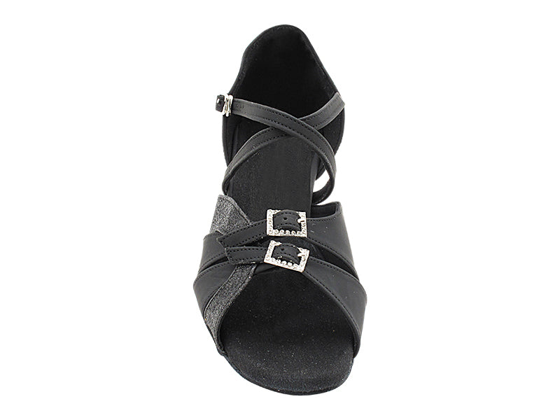 1724LEDSS 72 Black Nubuck &amp; Black Stardust with 2&quot; Slim Heel (289B) in the photo