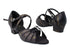 1724 85 Black Snake_Stone with 1.5" Medium Heel in the photo