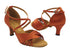 1731 Dark Tan Satin with 2.5" Heel (2899) in the photo