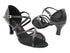 1740 Black Lether & Black Mesh  with 2.5" Heel (2899) in the photo