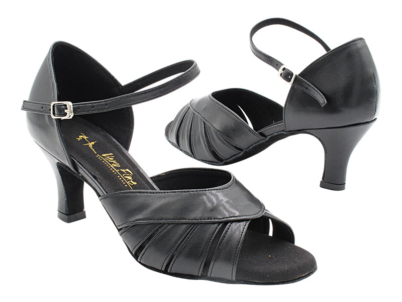 1745 Black Leather with 2.5&quot; Heel (2899) in the photo