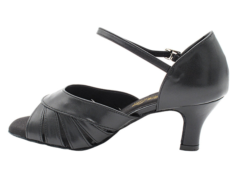 1745 Black Leather with 2.5&quot; Heel (2899) in the photo