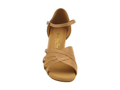 1749 Brown Satin with 2.5" Heel (2899) in the photo